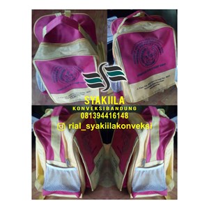 konveksi tas sekolah bandung bahan dinir sablon