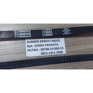 cummins 178662 engine fan belt 178662 v belt cogged