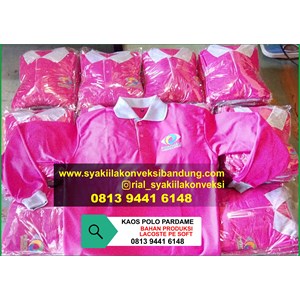 konveksi polo shirt bordir di bandung