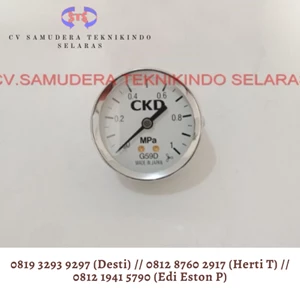ckd g59d-8-p10 pressure gauge 1/4-1