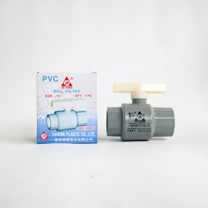 pvc abs ball valve jia rong 1 1/4
