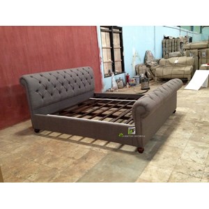 bed minimalis brown akira kerajinan kayu-1