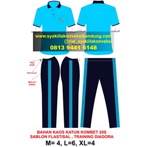 konveksi polo shirt murah bandung - polo shirt training-7