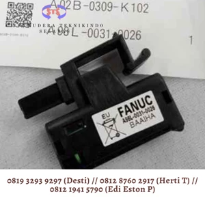 daito/ fanuc a02b-0309-k102 / a98l-0031-0026 battery lithium / fanuc