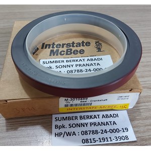 mcbee interstate m-3010459 seal oil crankshaft rear cummins v555-4