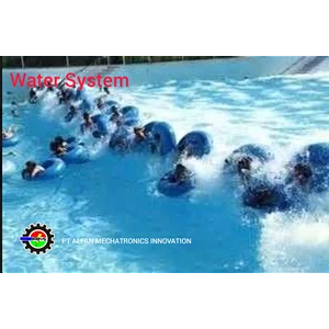 kolam ombak gelombang tsunami buatan(pembuatan kolam renang)-2