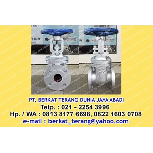gate valve size 2 inch pn16 cast iron type n16 cg merk yuta