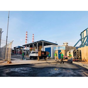 pekerjaan tack coating sebelum gelar asphalt