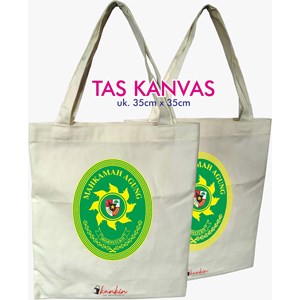 pusat tas kanvas custom