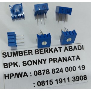 trimpot 3386 102 1k ohm 1 k ohm - 3 kaki - cw - 3386p-1-102lf-4