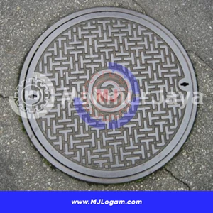 manhole cover bulat