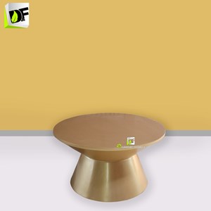 meja tamu terlaris warna gold kerajinan kayu