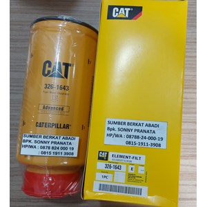 caterpillar cat 326-1643 cat 326 1643 fuel water filter 3261643
