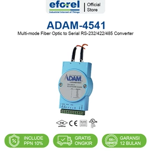 converter multi-mode fiber optic to serial rs-232 advantech adam-4541
