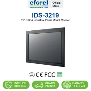 industrial panel mount monitor komputer pc 19 sxga advantech ids-3219