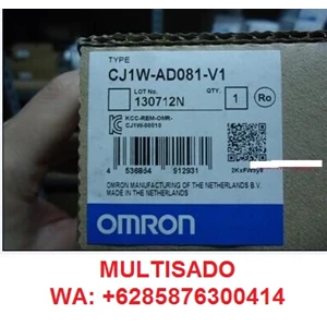 omron analog input module model cj1w-ad081-v1