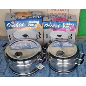 panggangan kue bolu baking pan orchid
