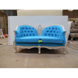 sofa ruang tamu warna biru cantik vilona kerajinan kayu-2