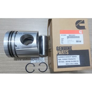 cummins 3802263 engine piston kit 6c8.3 isc isl c series engine-5