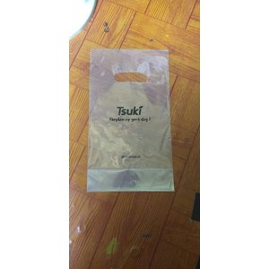 kantong plastik sablon custom - bening