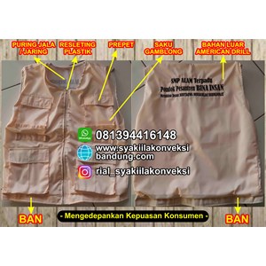 vendor konveksi rompi murah di bandung