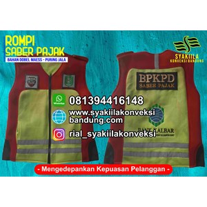 tempat konveksi rompi pln bahan dobelmes bandung-1