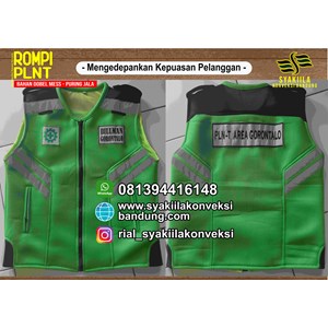 tempat konveksi rompi pln bahan dobelmes bandung-3