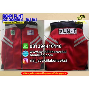 konveksi rompi pln bandung bordir-7