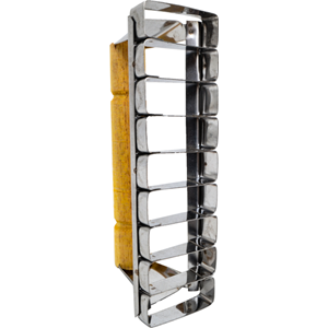 kastengel elips, cetakan kue aluminium, 80043-2