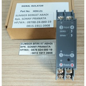 signal isolator hdh-21 hdh21 hdh 21 dc volt input isolated transmitter-1