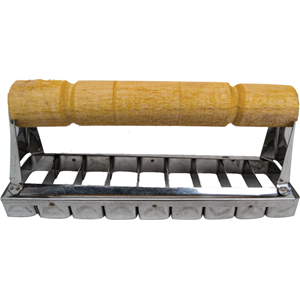 kastengel elips, cetakan kue aluminium, 80043-1