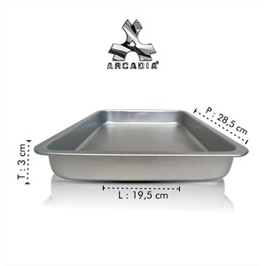 cetakan kue, bakeware mini loyang kue aluminium, 50003-2
