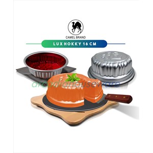 lux hokky 16 cm, cetakan kue / pudding, aluminium, 80022-2