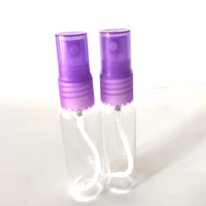 botol spray bening tutup ungu - 30 ml