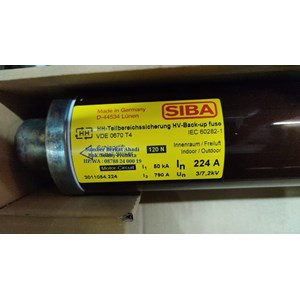 fuse siba 224a 224 a 3/7.2kv part number 3011054.224 - genuine germany