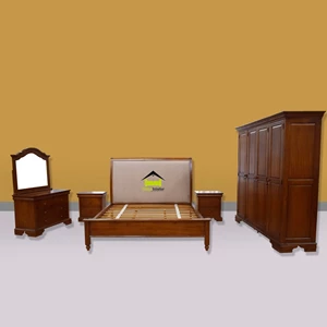 kamar set desain minimalis warna natural harga murah kerajinan kayu