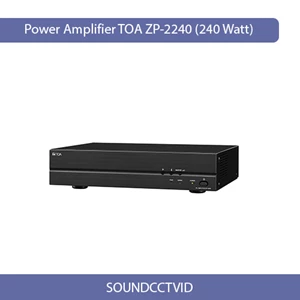 power amplifier toa zp-2240 (240 watt) original