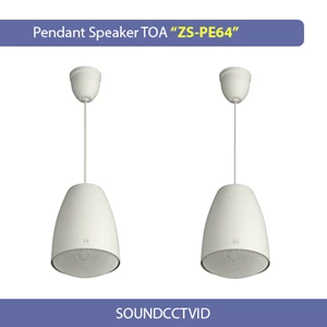 speaker toa zs-pe64 pendant speaker (speaker gantung)-1