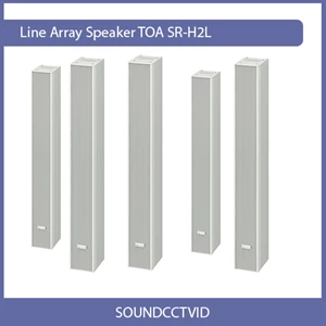 line array speaker toa sr-h2l (speaker indoor)