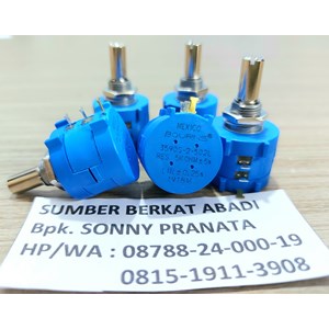 potentiometer mexico bourns 5k ohm 10 putaran p/n 3590s-2-502l genuine-2