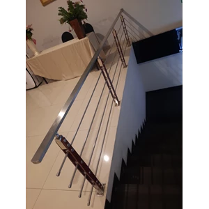 railing tangga stainless steel gedung dan hotel-2