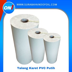 produsen talang karet pvc putih berkualitas