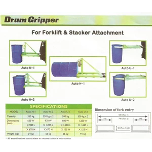 drum gripper merk opk / oic kap. 350 kg sampai 500kg-2