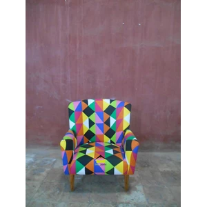 kursi minimalis cantik motif warna warni jilano kerajinan kayu-1