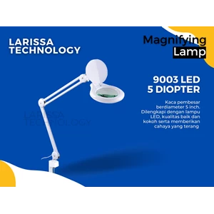 magnifying lamp 9003 led - 5 diopter