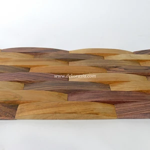 wave mix premium wall cladding for wall decoration, kerajinan kayu-3