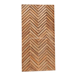 high quality wood panels, wave pattern design, kerajinan kayu