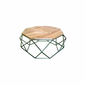low diamond coffee table for living room - coffee table, meja tamu