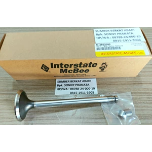 mcbee interstate m-3802085 exhaust valve kit 3802085 6ctaa8.3 g-2-2