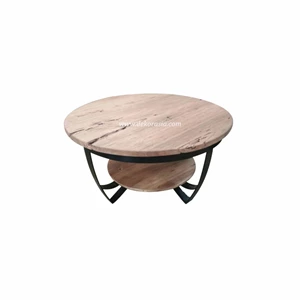 round susan table, coffee table living room, meja tamu